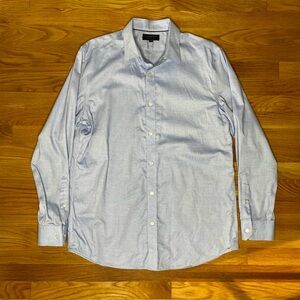 Banana Republic Blue Dress Shirt with Relaxed Fit